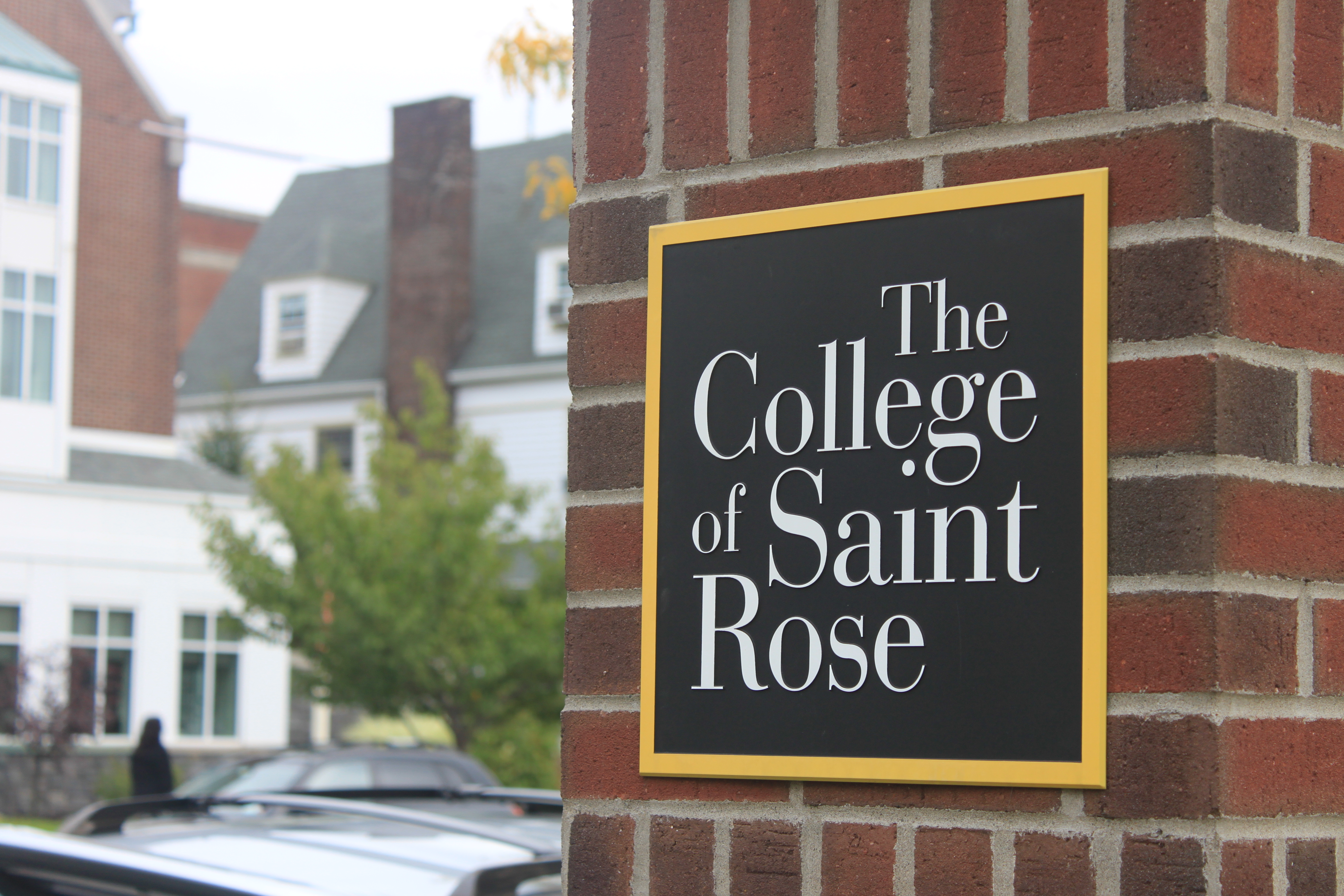 The College of Saint Rose Sign