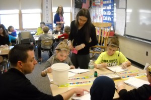 Student Teaching in Classroom