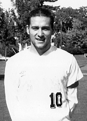 Jesús Valbuena Garcia ’93 as a student at Saint Rose.